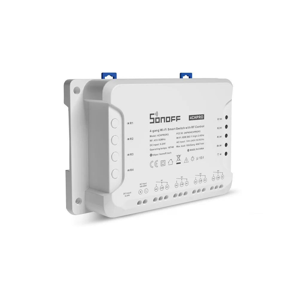 SONOFF 4CH Pro Rev3 Gang 4 Channel Wifi Smart Switch Remote Wifi Lights Switch - 2