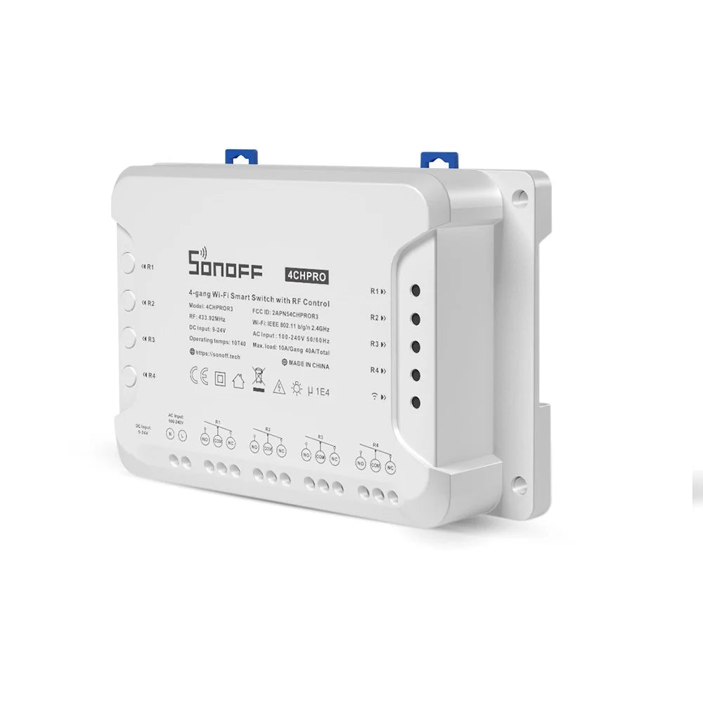 SONOFF 4CH Pro Rev3 Gang 4 Channel Wifi Smart Switch Remote Wifi Lights Switch - 3