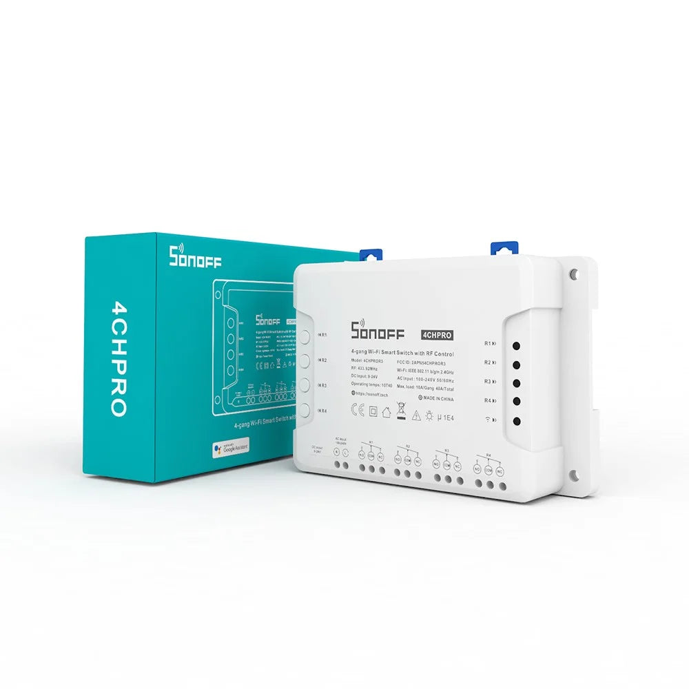 SONOFF 4CH Pro Rev3 Gang 4 Channel Wifi Smart Switch Remote Wifi Lights Switch - 5