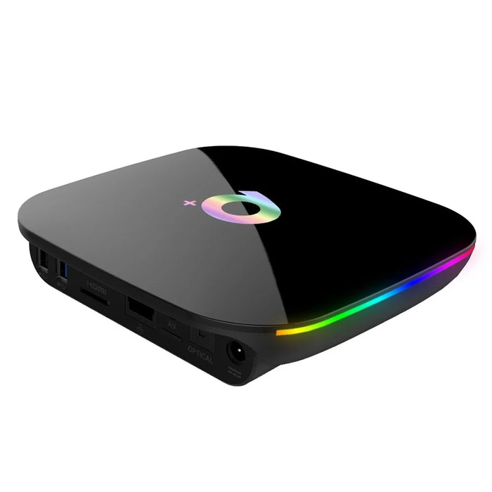 Q+ Android 8.1 Allwinner H6 Quad Core TV Box WiFi Media Player 2+16GB - EU Plug - 2