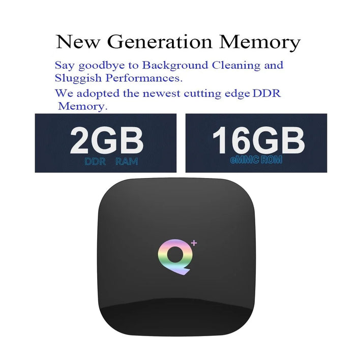 Q+ Android 8.1 Allwinner H6 Quad Core TV Box WiFi Media Player 2+16GB - EU Plug - 4