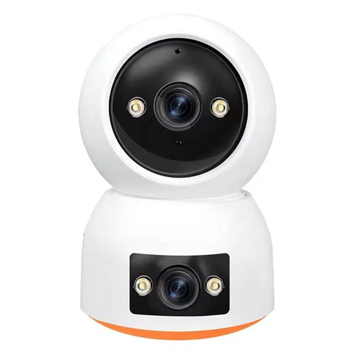 P211A Two-Way Audio Binocular WiFi Surveillance Camera 1MP HD Dual Lens Network Cam - 1