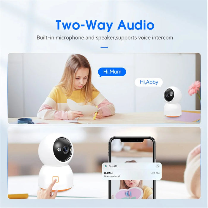 P211 Audio Call WiFi Security Camera 2MP Pet Baby Monitor Motion Detection Camera - 7