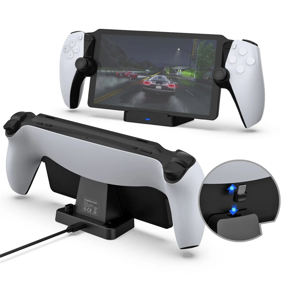 DOBE TP5-3553 For Sony PS5 Portal Game Console Charger Desktop Charging Base - 3
