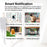 HUBVIEW CG7 Wireless Camera Waterproof WiFi Two-Way Audio Home Security Monitor without Memory Card - 6