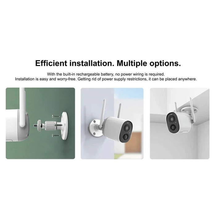 HUBVIEW CG7 Waterproof WiFi Home Security Camera Baby Monitor with 32GB Memory Card - 4