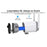 HUBVIEW CG7 Waterproof WiFi Home Security Camera Baby Monitor with 32GB Memory Card - 5
