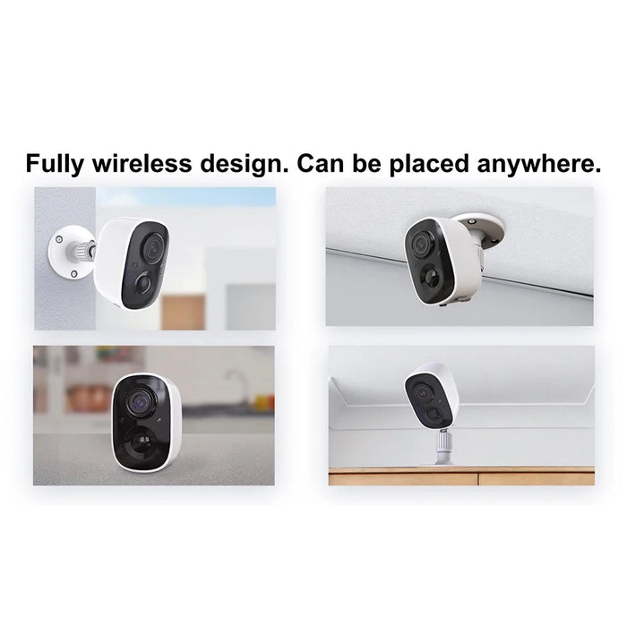 HUBVIEW CG6 IP65 Waterproof Outdoor Surveillance Camera Remote Baby Monitor, with 64GB Memory Card - 4