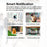 HUBVIEW CG6 IP65 Waterproof Outdoor Surveillance Camera Remote Baby Monitor, with 64GB Memory Card - 6