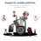 V380 WiFi 6MP Dual Lens Camera Motion Detection Alarm Waterproof Home Outdoor Security Camera - UK Plug - 6