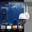 V380-P12-4G 3.0MP Camera Night Vision 4G APP Remote Monitoring Outdoor Home Security IP Camera, No Memory Card - US Plug - 6