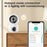 4MP Dual Lens Baby Monitor Ball Camera 4X Digital Zoom Two-Way Audio Night Vision Camera - US Plug - 4