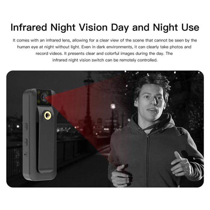 180 Degree Flip Lens Human Detection Night Vision 4G Mini Pocket Camera (APP: OKAM), No Memory Card - 6