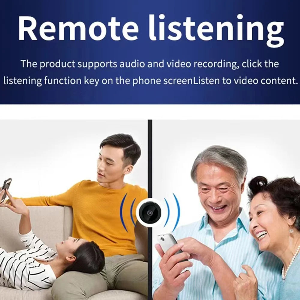 A9 WiFi Remote Monitor Camera 1080P HD Magnetic Network Camera (English Version), without Night Vision - 5