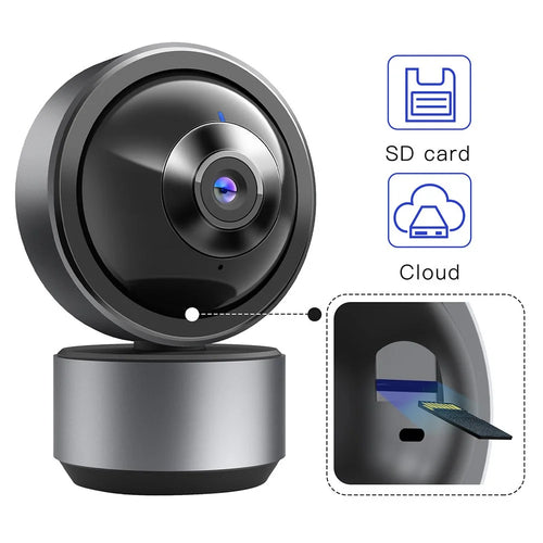 Tuya HD WiFi Camera Home Security Pet Baby Monitor Night Vision Two-Way Audio Function - US Plug - 1