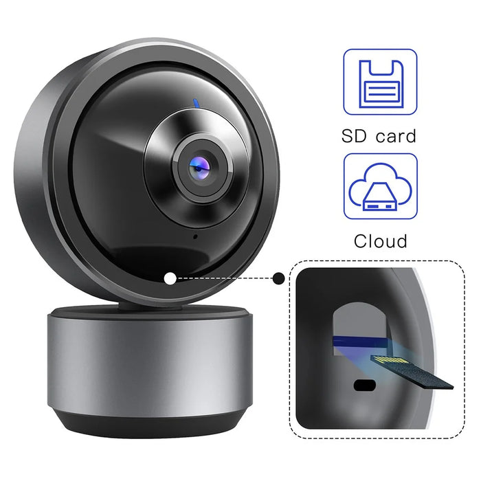 Tuya HD WiFi Camera Home Security Pet Baby Monitor Night Vision Two-Way Audio Function - US Plug - 1