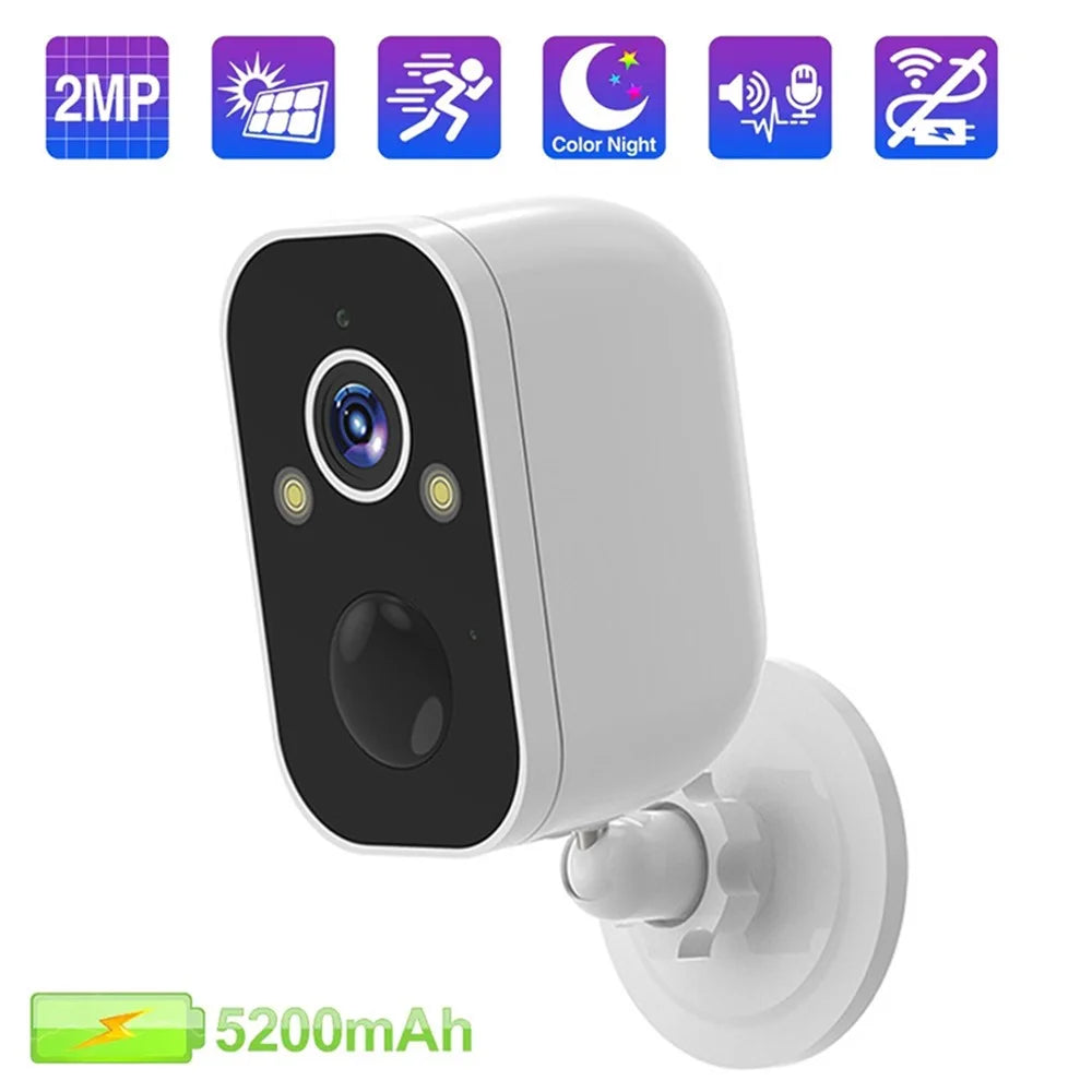 3MP WiFi Camera PIR Alarm Night Vision Two-Way Audio Home Shop Security Camera - 2
