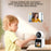 Video Chat Camera Home Security Dual Lens Phone App Monitoring Indoor HD Camera (No Memory Card) - US Plug - 2