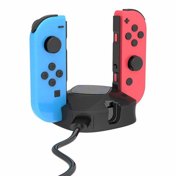 TOPWOLF HS-SW139 For Nintendo Switch / Switch OLED Joy-Con Controllers 4-in-1 Charging Dock Station - 4