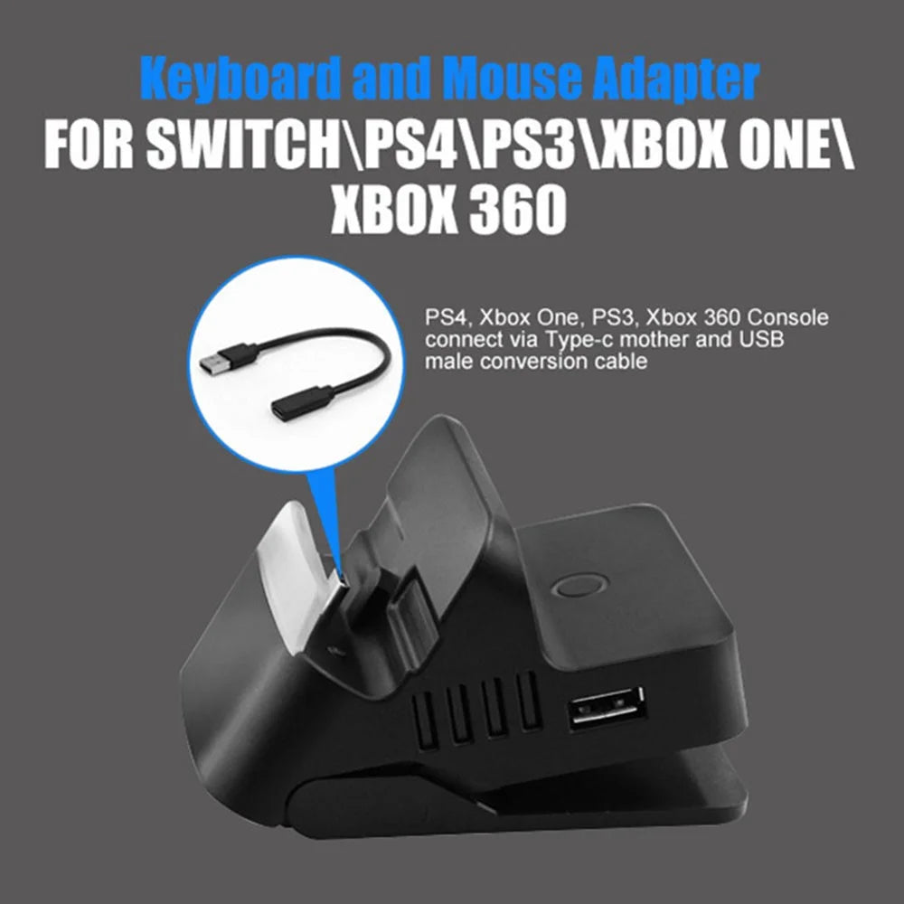 TOPWOLF For Nintendo Switch / Switch OLED Game Console Charging Base TV Screen Projection Video Converter - 2