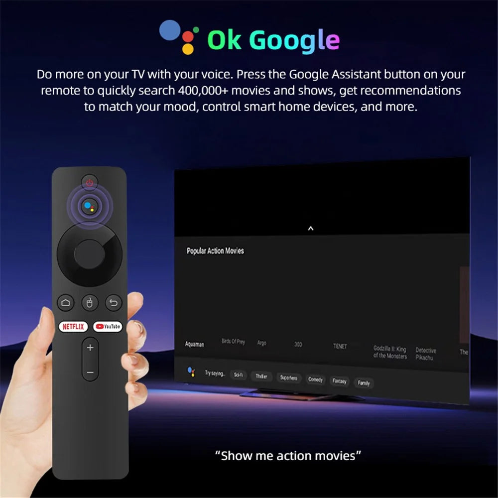 G96 ATV 8K Voice Remote Control TV Stick Android14 2.4G / 5G Dual-Band WiFi BT5 Media Player, 2GB+16GB - 5