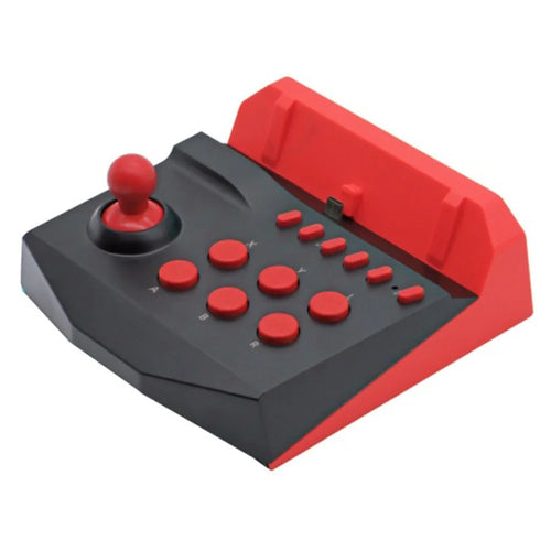 HONSON HS-SM319 Joystick Controller Arcade Game Station for Nintendo Switch - Red - 1