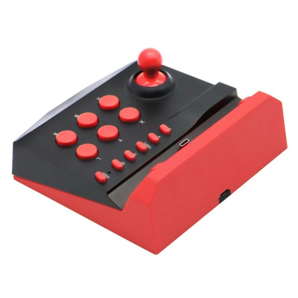 HONSON HS-SM319 Joystick Controller Arcade Game Station for Nintendo Switch - Red - 2