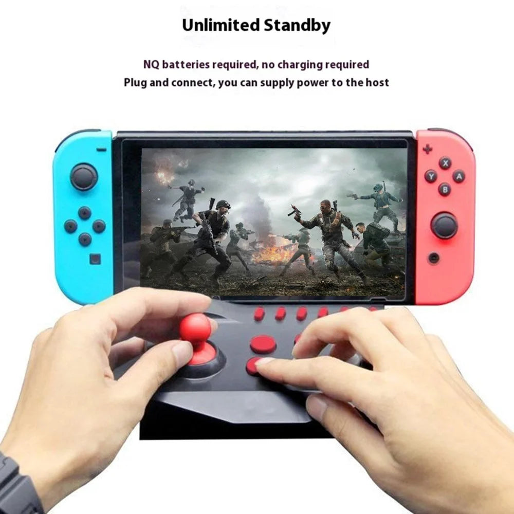 HONSON HS-SM319 Joystick Controller Arcade Game Station for Nintendo Switch - Red - 4