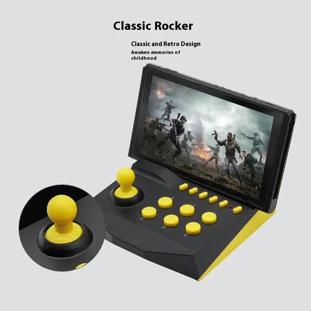 HONSON HS-SM319 Joystick Controller Arcade Game Station for Nintendo Switch - Red - 7