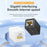 MINDPURE AD043 RJ45 Connector Cat6 Ethernet Cable Adapter Gigabit Network Extender - Black - 2