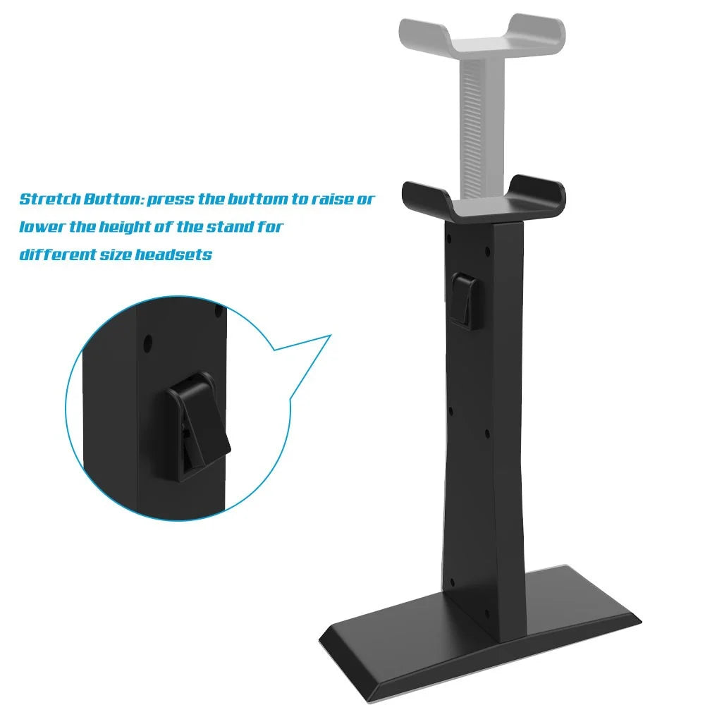 JYS-P5106 Universal Headphone Holder Earphone Display Hanger Holder for Sony PS5 XSX Razer Headset - 5