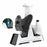 JYS-P5113 Dual USB Charging Station Dock with Headphone Hanger Holder for Sony Playstation 5 Controller - 5