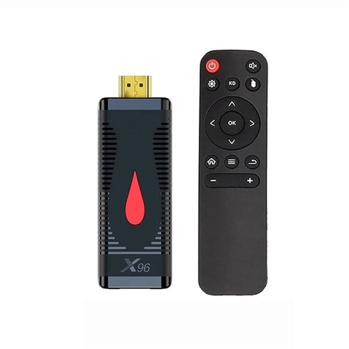X96 S400 Android 10 TV Stick Allwinner H313 Quad Core 4K WiFi Media Player TV Box Dongle 2+16GB - EU Plug - 1