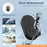ML008-B-11UK 60 Melodies Wireless Self-Powered Doorbell Ring UK Plug / Black, 1 Transmitter + 1 Receiver - 7