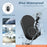ML008-B-12UK 60 Melodies Wireless Self-Powered Doorbell Ring UK Plug / Black, 1 Transmitter + 2 Receiver - 7