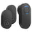 ML008-B-21UK 60 Melodies Wireless Self-Powered Doorbell Ring UK Plug  /  Black, 2 Transmitter + 1 Receiver - 1