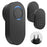 ML008-B-21EU 60 Melodies Wireless Self-Powered Doorbell Ring EU Plug / Black, 2 Transmitter + 1 Receiver - 1