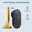 ML008-B-21EU 60 Melodies Wireless Self-Powered Doorbell Ring EU Plug / Black, 2 Transmitter + 1 Receiver - 6