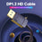 VENTION HACBI 3m 4K / 60Hz DisplayPort Cable Gold-Plated DP to DP Male to Male Wire - 2