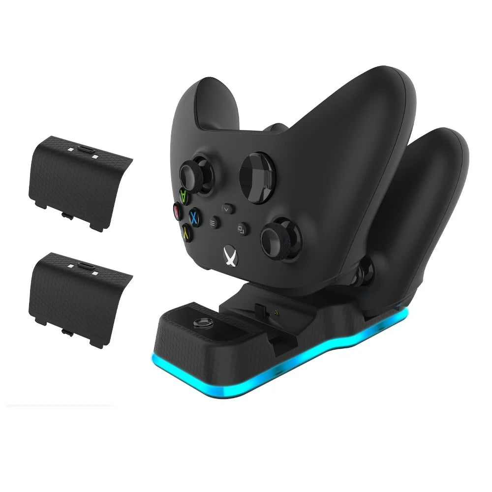 JYS-X129 Dual Charging Station with Dual USB-C Ports & LED Indicator for Xbox X/S - 6