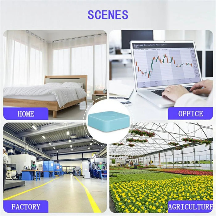 Tuya WiFi Smart PM2.5 Air Quality Monitor Box Multi-Function Temperature Humidity Meter - 7