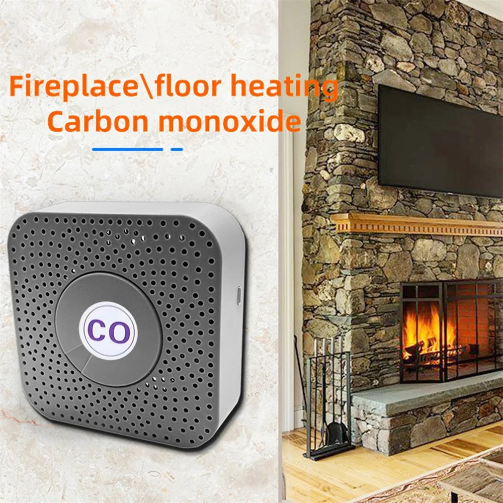 Tuya Smart Zigbee Carbon Monoxide Sensor 80dB Alarm CO Level Detector - 4