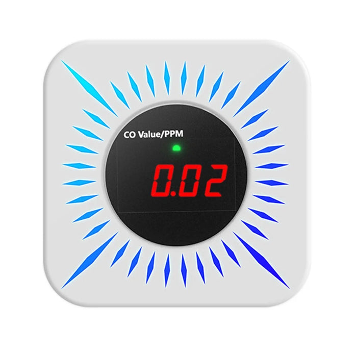 Tuya Smart WiFi Gas and Carbon Monoxide Detector 80dB Alarm CO Level Sensor - 1