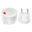Zigbee Smart Gas Detector Real-Time Monitoring App Control 70dB Alarm Natural Gas Leak Sensor - EU Plug - 1