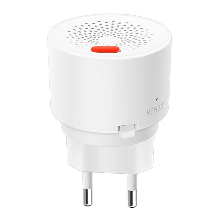 Zigbee Smart Gas Detector Real-Time Monitoring App Control 70dB Alarm Natural Gas Leak Sensor - EU Plug - 2