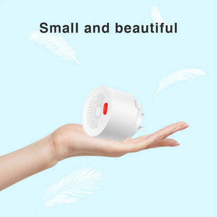 Tuya Smart WiFi + Bluetooth-compatible Dual Mode Gas Detector 70dB Natural Gas Leak Alarm - US Plug - 5