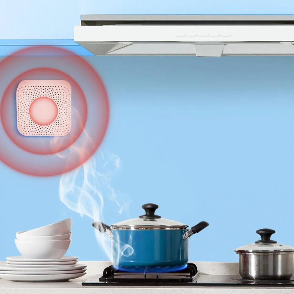 Tuya Smart Gas Alarm WiFi Combustible Natural Gas Leakage Detector Home Security Sensor - 7