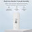 Tuya WiFi Smart Temperature Humidity Sensor Battery Powered Zigbee Smart Home Device - 2