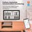 Tuya WiFi 3-in-1 Carbon Monoxide Temperature Humidity Detector CO Alarm Device - 2