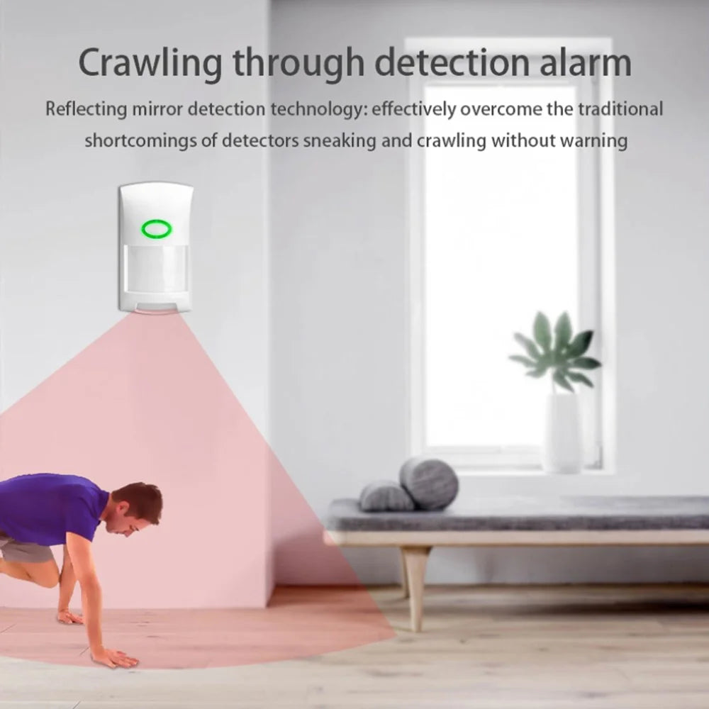 Tuya WiFi Motion Detector 25kg Pet Immune Sensor PIR Infrared Detector APP Remote Control Smart Home Security Alarm - 5